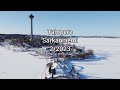 Tampere Särkänniemi in Winter - Drone View 2/2023