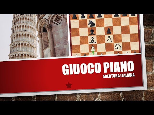Aprendiz de Xadrez: Abertura Italiana