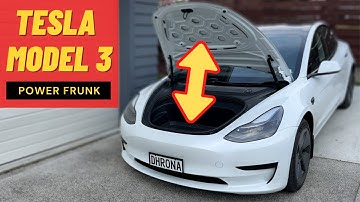 NEW Power Frunk Upgrade for Tesla Model 3 (Hansshow V5) - Installation + Review