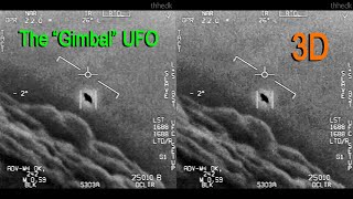 The Pentagon "Gimbal" UFO - improved 3D version.