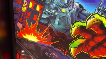 Godzilla Pinball CT Backbox Mod