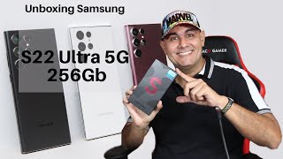 Unboxing SAmsung Galaxy S22 Ultra 5G Colombia