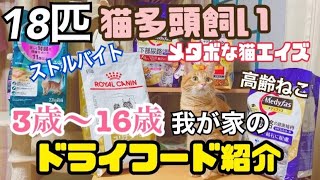 【キャットフード】18匹多頭飼いの品質コスパおすすめドライフード紹介します。