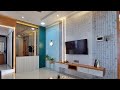 Imperio spine city road pune  1bhk interior design  budget friendly interior