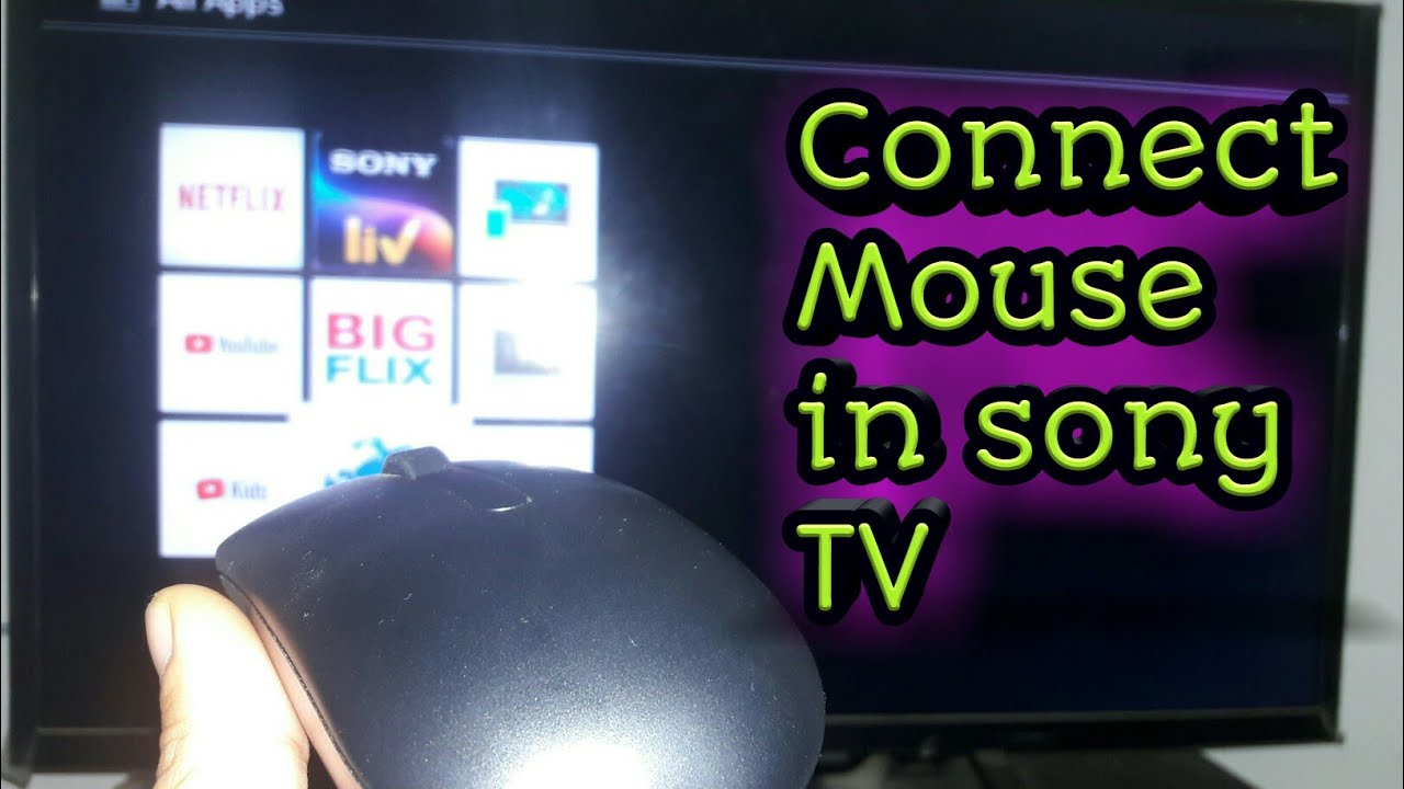 How to connect Mouse in Sony Bravia Tv NKCfunky Tech YouTube