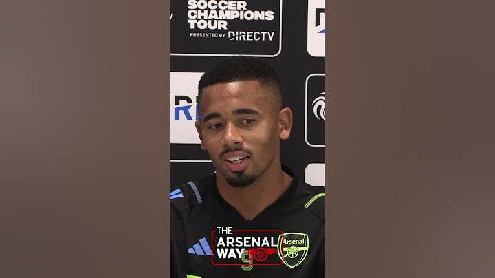 Arsenal Star Gabriel Jesus Looks Ahead To The New Season! 💪🔴 #Shorts