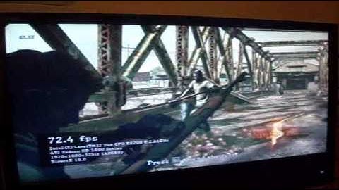 HD5870 Benchmarks with C2D E8200@ 3.5Ghz - Resident Evil 5 DX10