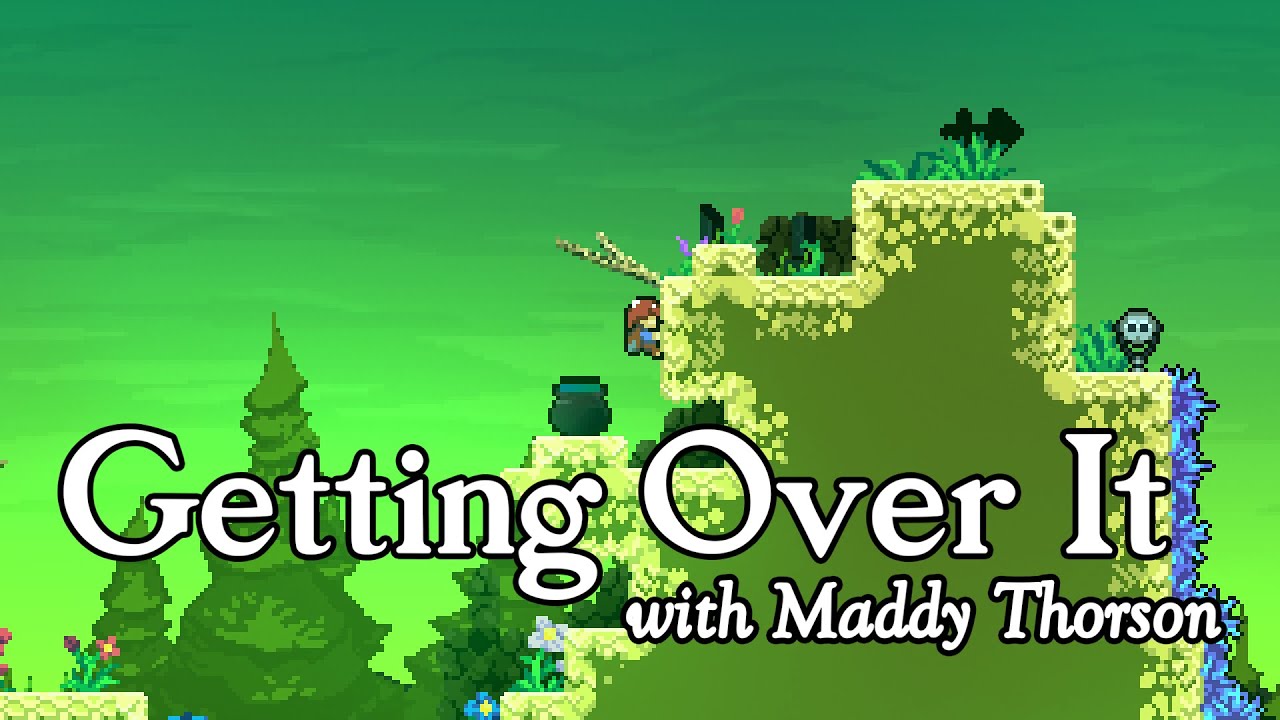 Getting Over It with Bennett Foddy - Full Map of Mountain