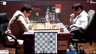Anand and Kramnik both laugh in between their serious match!