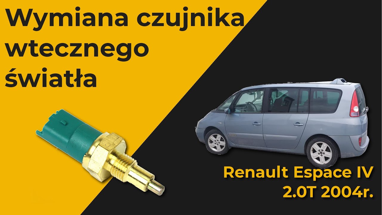 Wymiana Czujnika Temperatury Zewnętrznej - Renault Espace Iv - Youtube