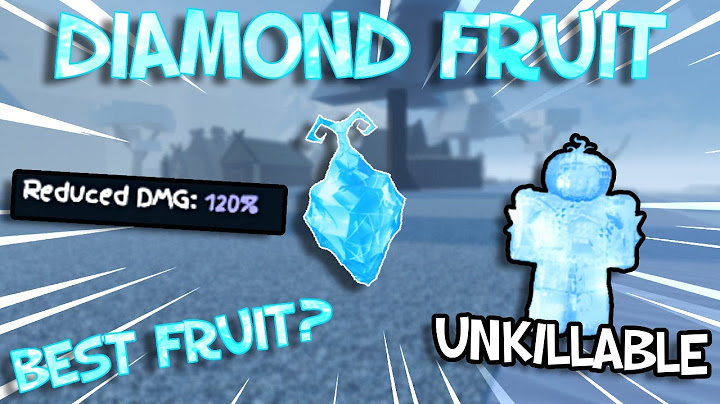 The New Diamond Fruit Is Insane... | 120% DMG REDUCTION [GPO]
