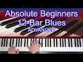 12 bar blues for total beginners advanced  free piano  keyboard tutorial