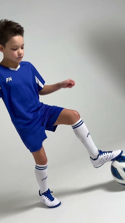 Синяя футбольная форма для детей Оригинал / Blue football uniform for ...