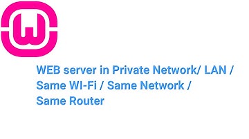 [Method 1] Hosting WEB site in LAN using wamp server | WAMP Server | PHP | Apache Serve