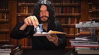 Your Loving Librarian [ASMR]  Tapping / Page Flipping / Stamping / Crinkles 