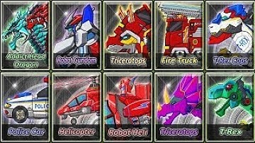 Game Lắp ráp robot Khủng long chiến đấu 7 Dino Robot Dino Corps 7