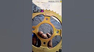 How To Splendor Chain Sprocket Change | #mechanic #chainsprocket #ytshorts #youtube #viral #shorts
