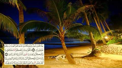 280-page سعد الغامدي - -سورة النحل -Les abeilles (An-Nahl) 16