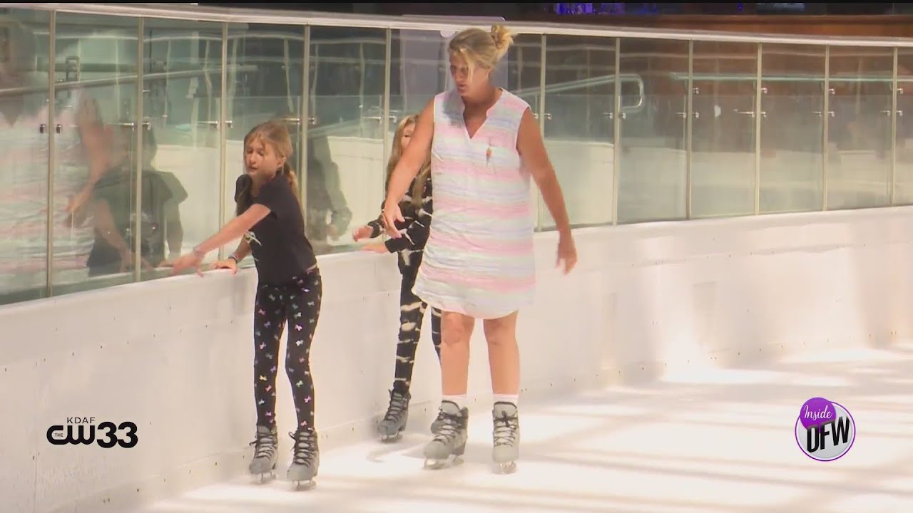Ice skating is a year-round activity, and Galleria Dallas is the place to be