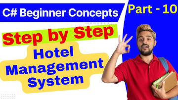 C# Hotel Management System | Step-by-Step Beginner Guide | C Sharp