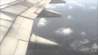 Boeing 737 Transavia Takeoff Eindhoven to Copenhagen