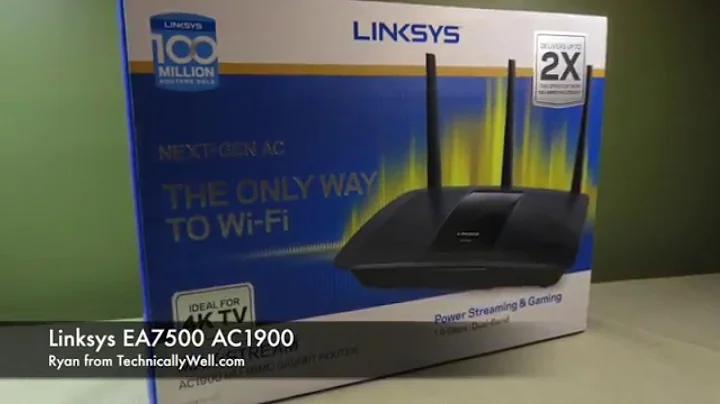 Linksys EA7500 Quick Overview