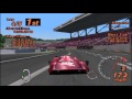 Gran Turismo 2 - Toyota GT-One gameplay (GT4 style)