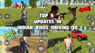 TOP 5 NEW UPDATE IN INDIAN BIKES DRIVING 3D IN TAMIL | NEW UPDATE IN INDIAN BIKES DRIVING 3D TAMIL