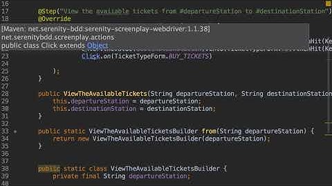 05 Screenplay Web Interactions Serenity BDD Dojo