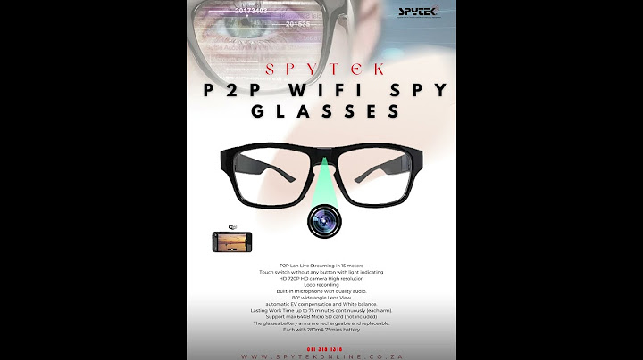 WIFI SPY GLASSES