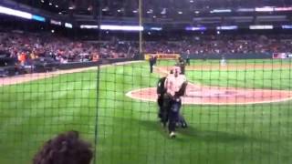 "Country Boy" Streaker Home Run At Camden Yards