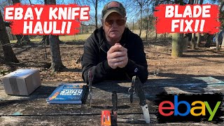 eBay Knife Haul, Blade Fix and Knife Book Review!