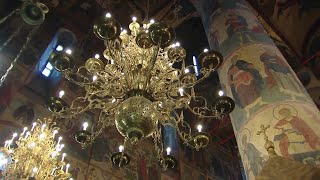 Божественная литургия 3 января 2024 года, Успенский собор Московского Кремля, г. Москва