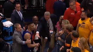 Russell Westbrook Altercation with Utah Jazz fan | Thunder vs Jazz | Game 6 | 2018 NBA Playoffs