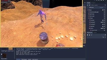 Godot 3 game test WIP( part 2 ) - a port of the game "BGMC 23 Onikiri Demon slayer"