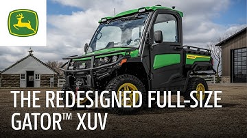 Introducing the redesigned Gator™ XUV | John Deere Gator™ XUV