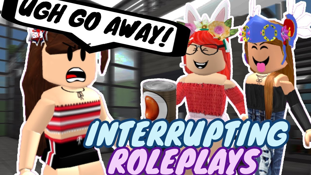 Interrupting Roleplays On Roblox Funny Youtube