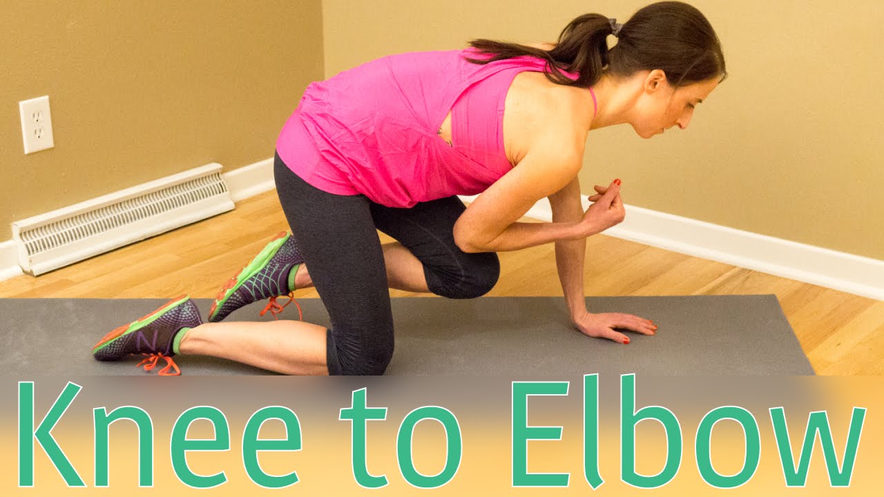 Touch your Knee to Elbow for best results YouTube