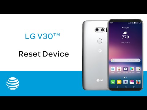 How to Reset Your LG V30 | AT&T Wireless