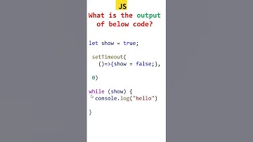 Javascript interview questions | set time out in javascript #javascript