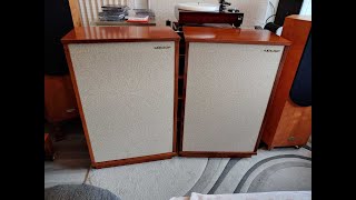 Cabinet Restoration Of Tannoy Monitor Gold Loudspeakers