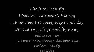 R  KELLY = I BELIEVE I CAN FLY+LYRICS screenshot 1