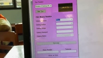 Tugas 2 Menghitung Nilai Resistor 