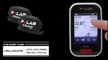 Polar V650 - Speed & Cadence Sensor Pairing
