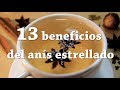 13 beneficios del anís estrellado