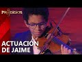 La exquisita actuación de Jaime y su violín en la final | Prodigios | Final