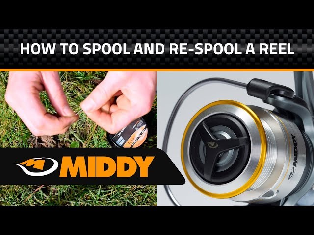 How to Spool a Fishing Reel (How to put on and take off line) 