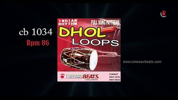 Punjabi Dhol Beats Loops in Key A flat at 86 Bpm