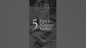 5 Proven Tips to Manage Tasks Efficiently | Boost Productivity #taskmanagement #productivityninja