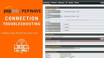 Troubleshooting Connectivity with Pepwave